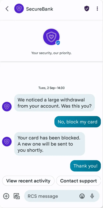 RCS customer service