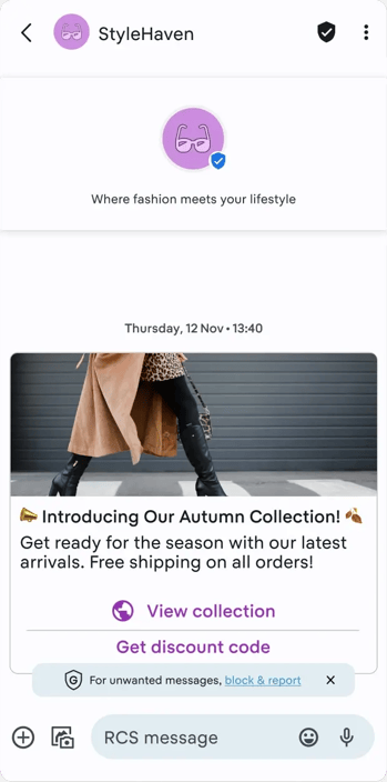 RCS marketing