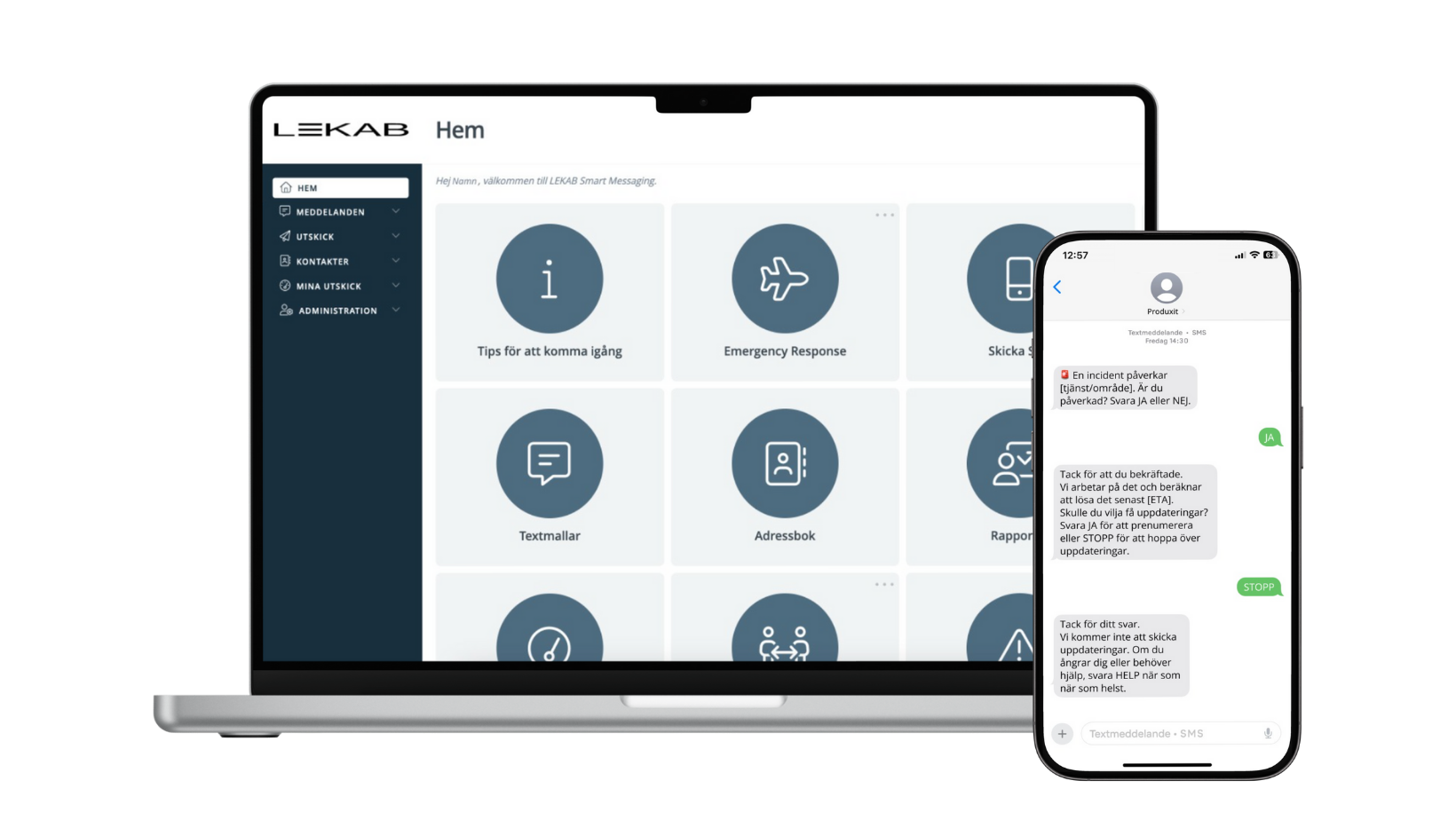 Web Messaging Tool & SMS