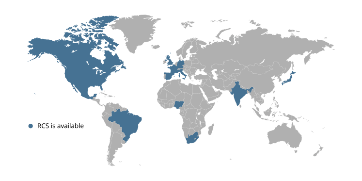 RCS-usage-worldwide
