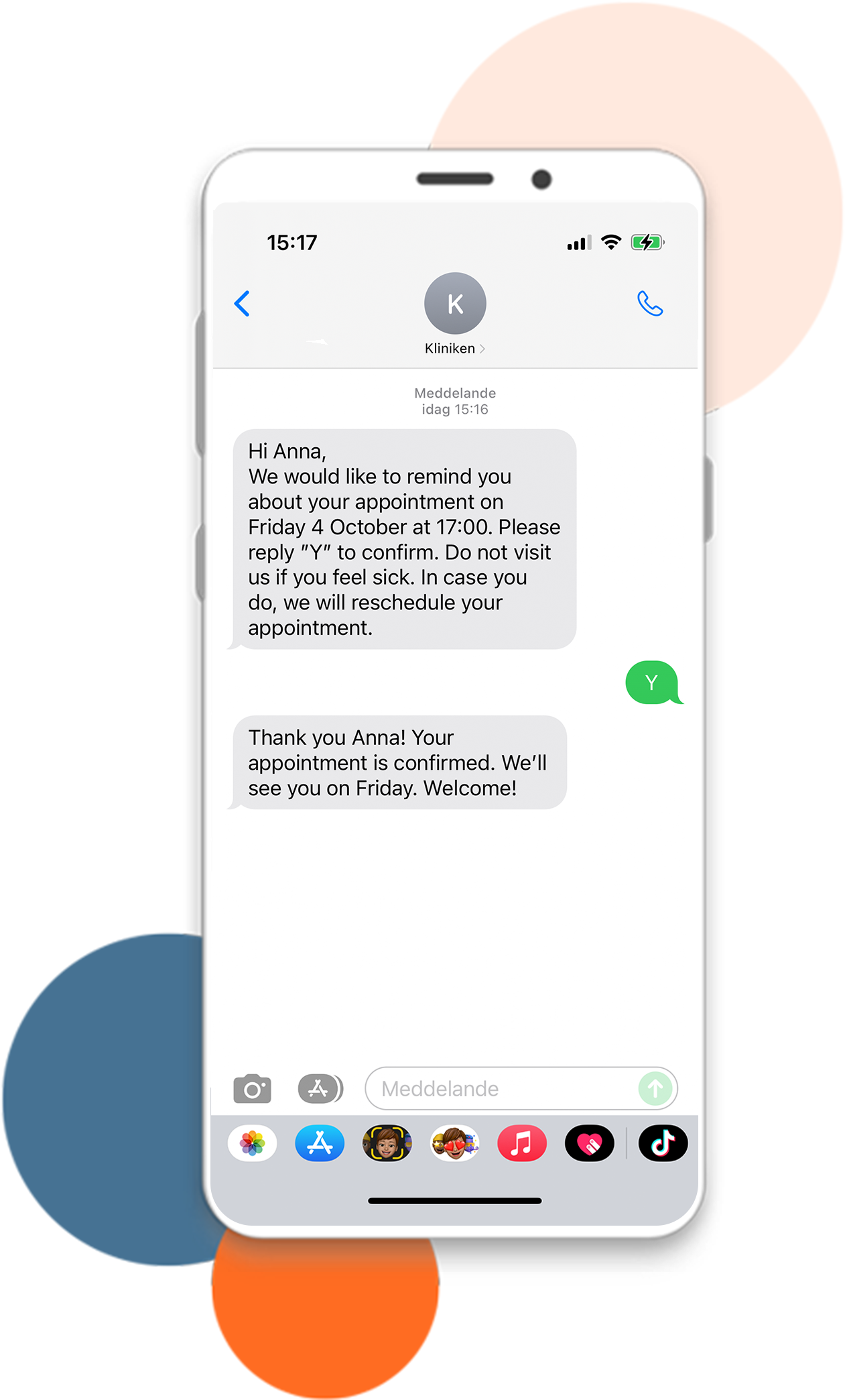 SMS-konversation