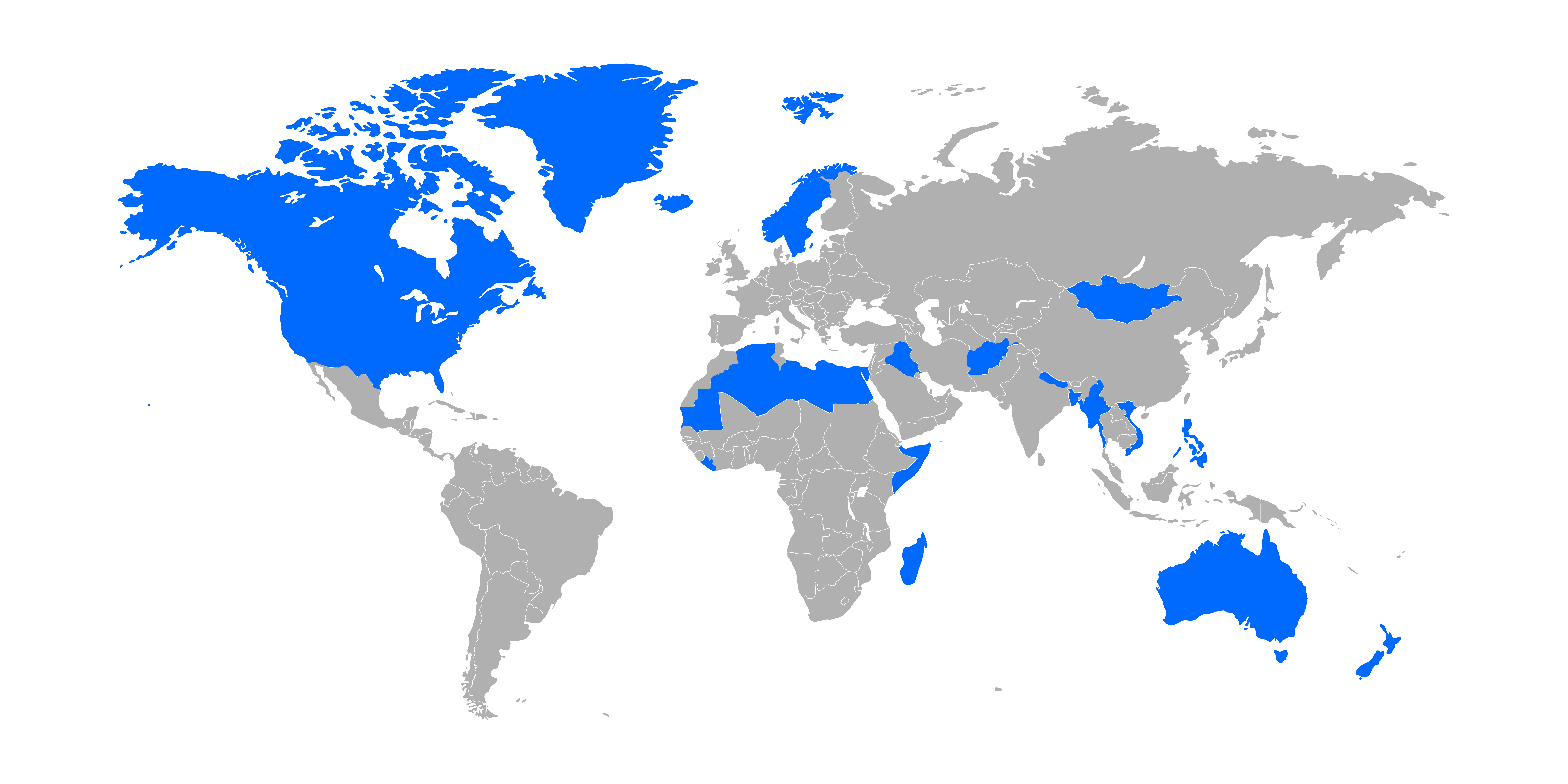 Facebook-usage-worldmap