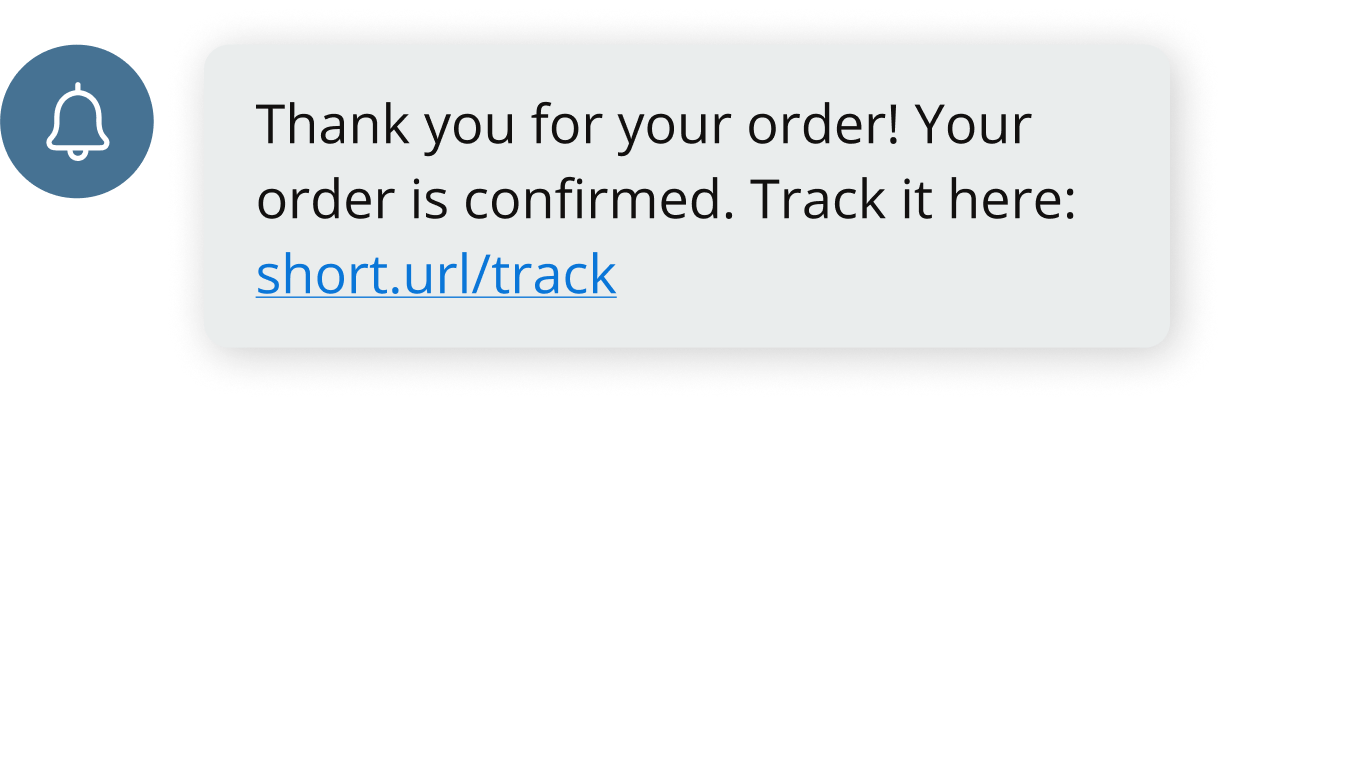 Order confirmation